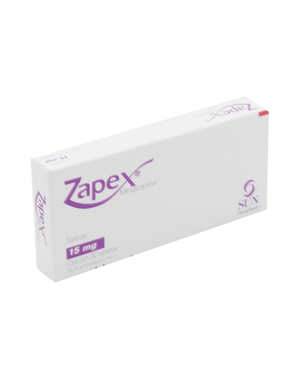 Zapex 15 mg Caja Con 20 Tabletas