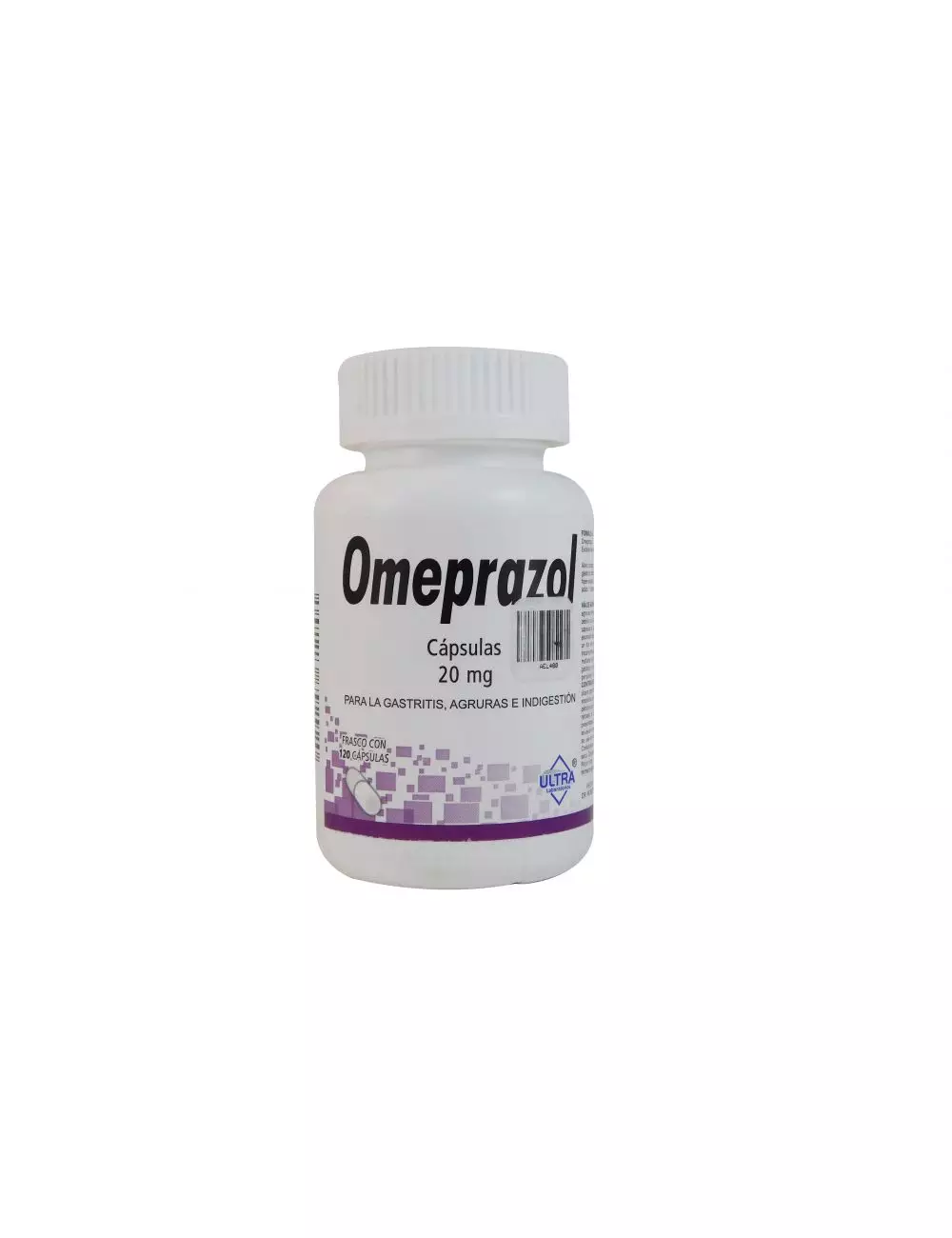 Omeprazol 20 mg Frasco Con 120 Cápsulas