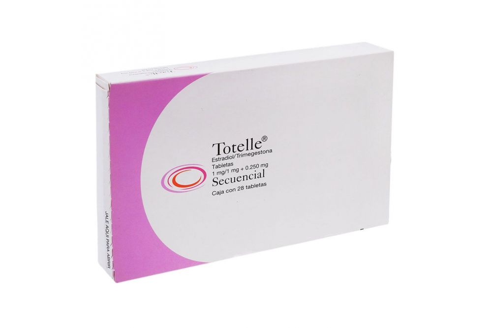Totelle 1 mg/0.250 mg Caja Con 28 Tabletas
