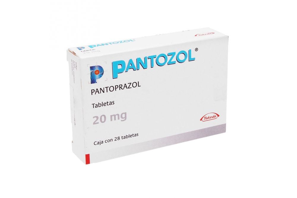 Pantozol 20 mg Caja Con 28 Tabletas