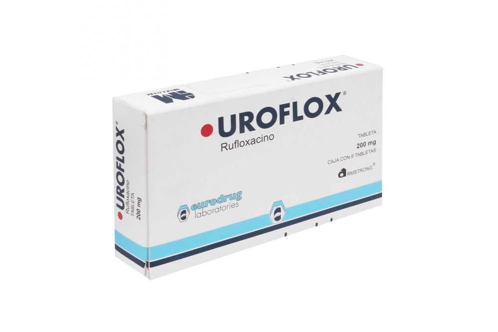 Uroflox 200mg Caja Con 6 Tabletas RX2