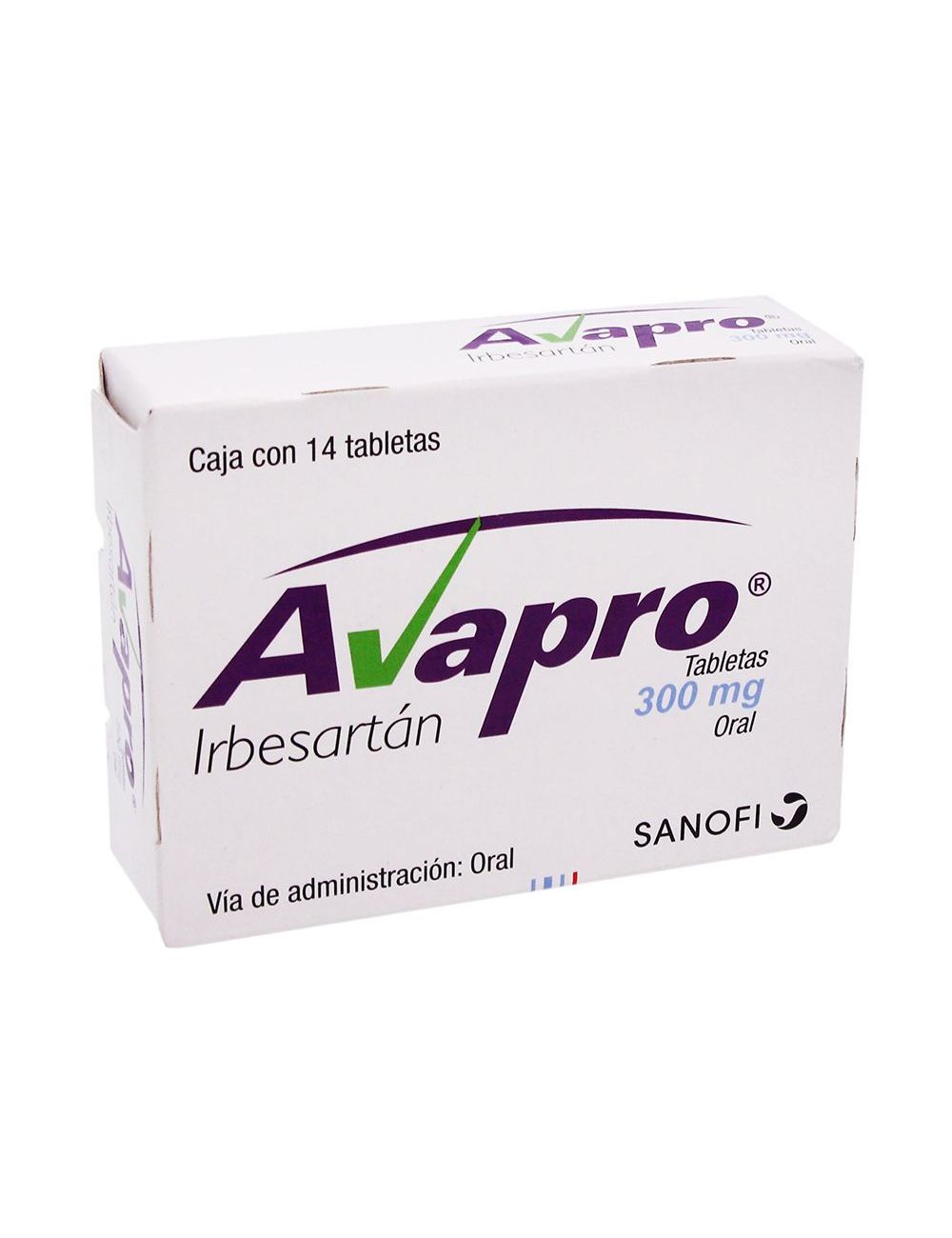 Avapro 300 mg Caja Con 14 Tabletas