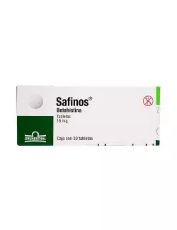 Safinos 16 mg Caja Con 30 Tabletas