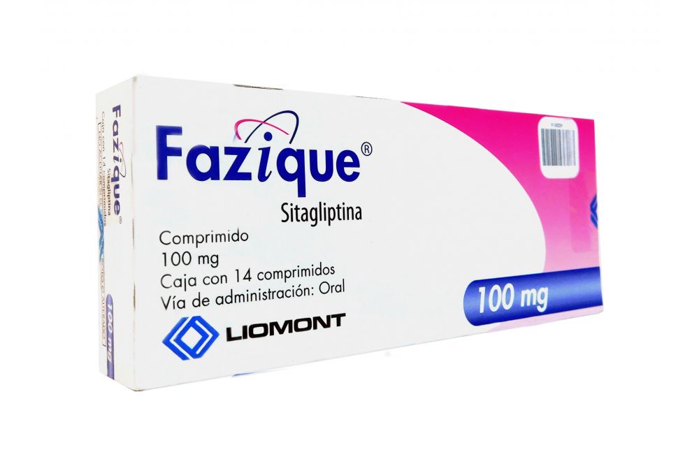 Fazique 100 mg Caja Con 14 Comprimidos