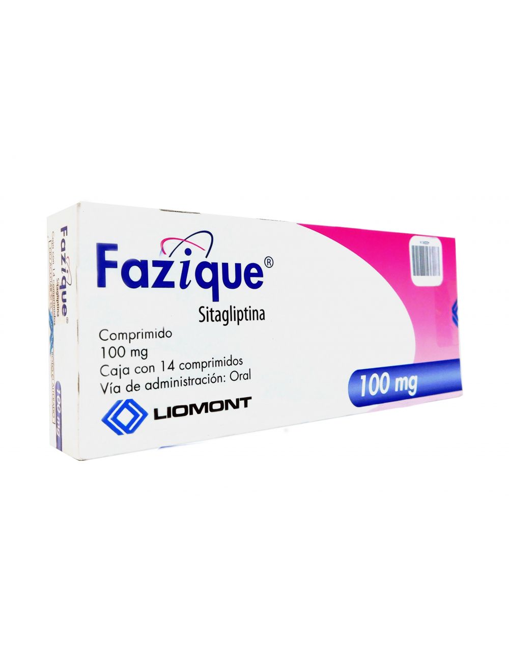 Fazique 100 mg Caja Con 14 Comprimidos