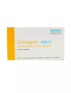 Choragon 5000 UI Con 1 Ampolleta de 1 mL Solución Inyectable