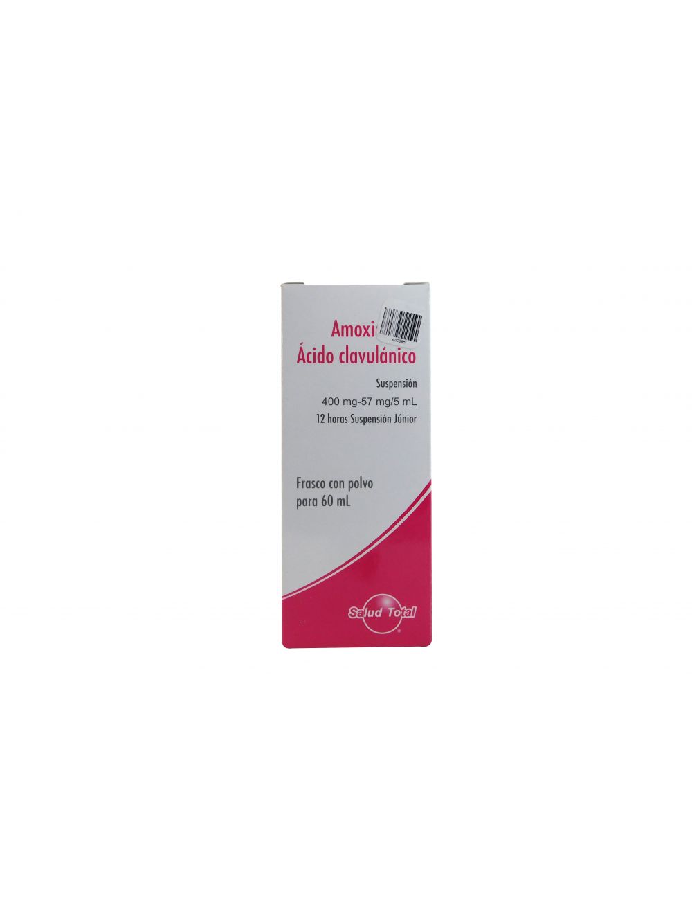 Amoxicilina / Ácido Clavulánico 400 mg / 57 mg Suspensión Caja Con Envase Con 60 mL - RX2