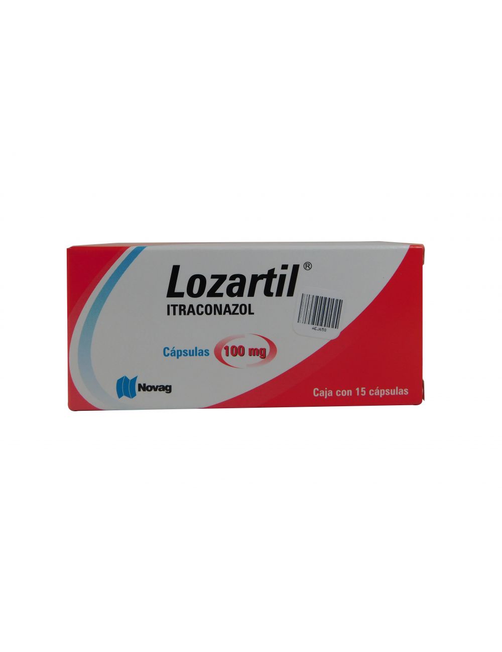 Lozartil 100 mg Caja Con 15 Cápsulas