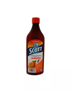 Emulsión De Scott Frasco Con 369mL Sabor Naranja