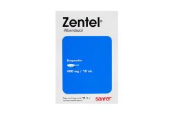 Zentel 400 mg Caja Con Frasco 10 mL