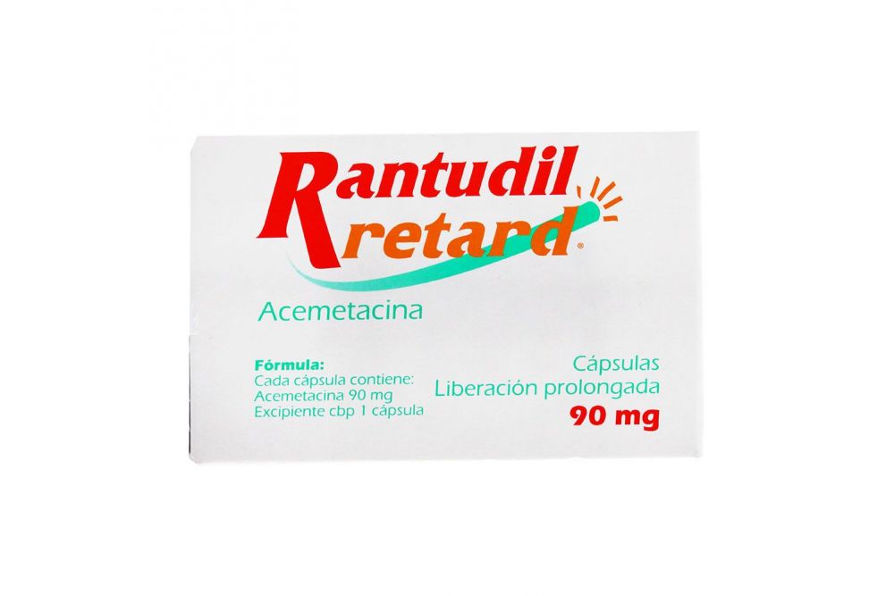 Rantudil Retard 90 mg Caja Con 14 Cápsulas