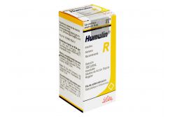 Humulin R Solución Inyectable Caja Frasco Ámpula 10 mL - RX3