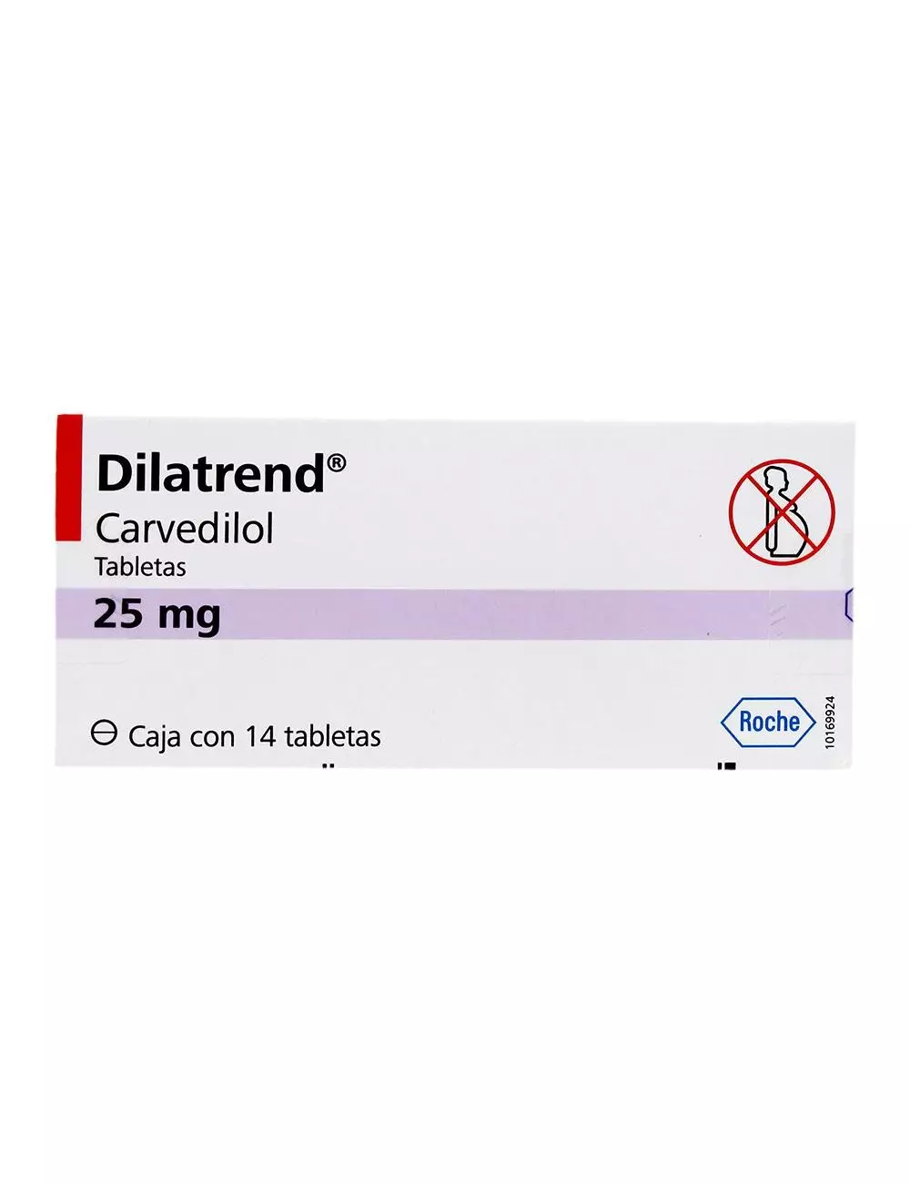 Dilatrend 25 mg Caja Con 14 Tabletas