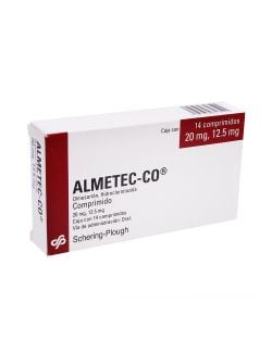 Almetec Co 20 mg Caja Con 14 Comprimidos