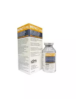 Mepact® (Mifamurtida) 4 mg - Frasco Ámpula con Polvo y Filtro Estéril - Takeda -  RX3
