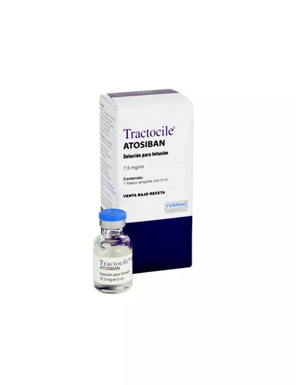 Tractocile® 7.5 mg/ml (Atosiban) - Ampolla de 5 ml - Ferring - RX3