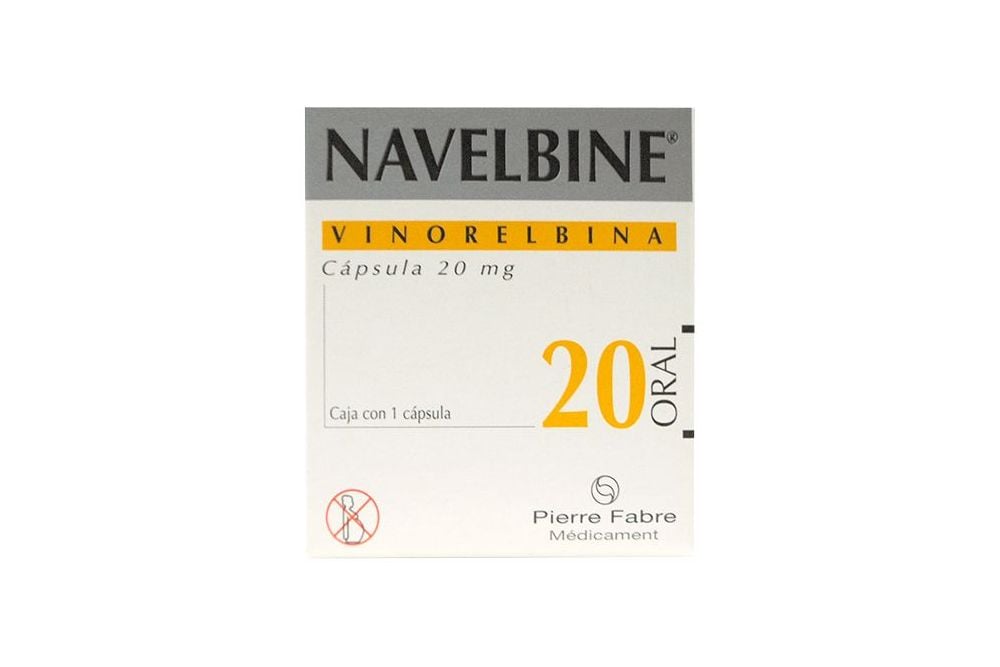 Navelbine 20 mg Caja Con 1 Cápsula RX3