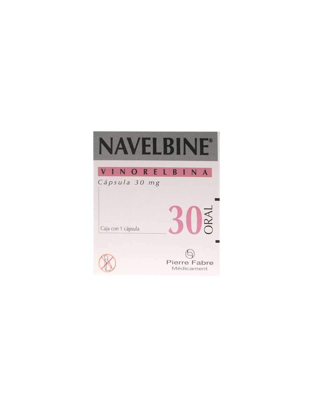 NAVELBINE® 30 mg (Vinorelbina) - 1 Cápsula - Pierre Fabre RX3
