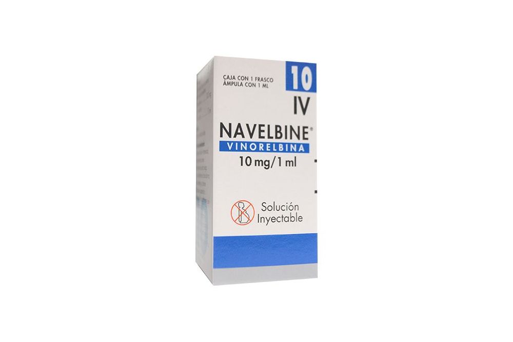 Navelbine IV 10 mg Frasco Ámpula Con 1 mL RX3