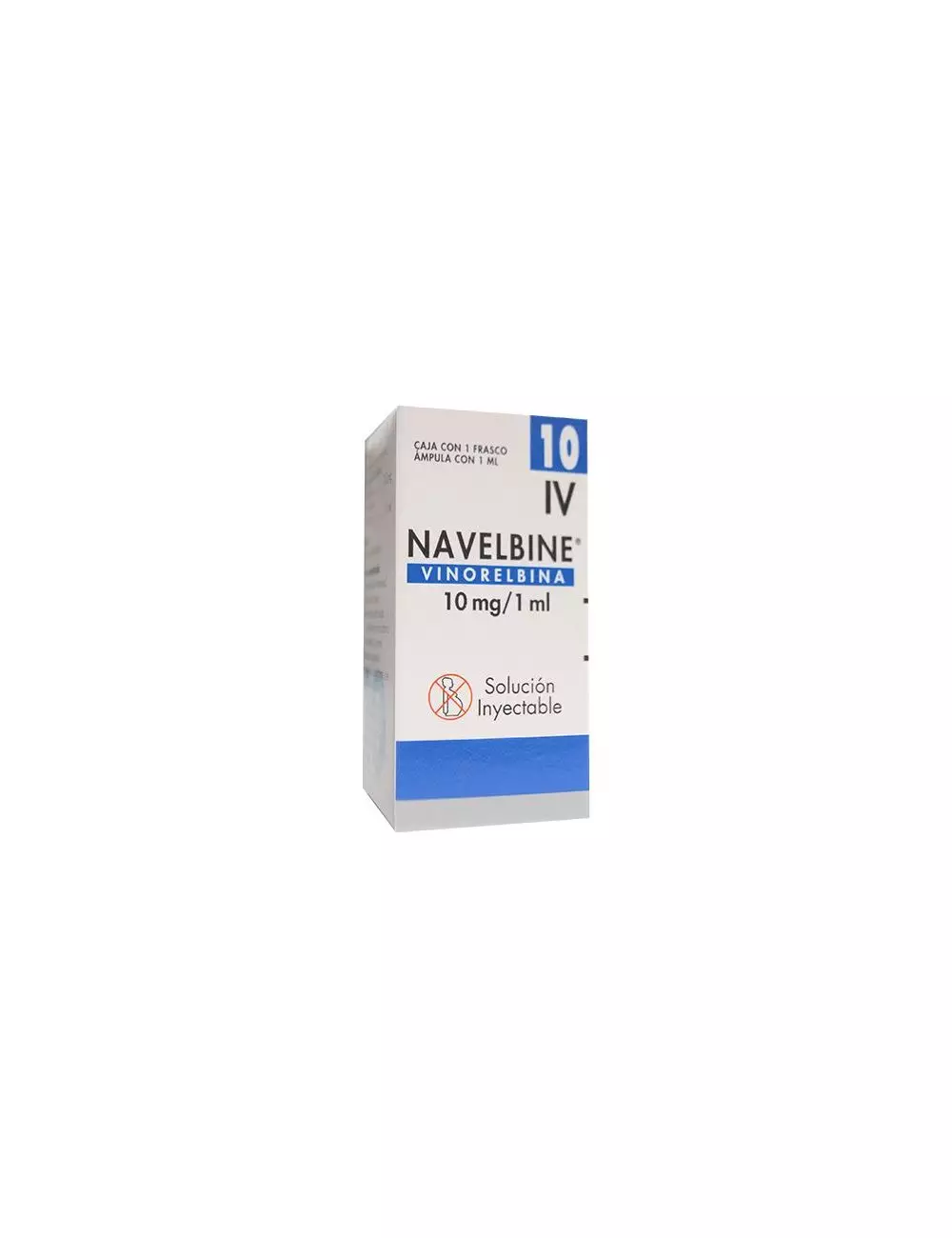 Navelbine IV 10 mg Frasco Ámpula Con 1 mL RX3