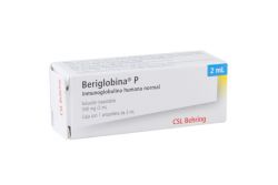 Beriglobina-P 330 mg Ampolleta Con 2 mL RX3