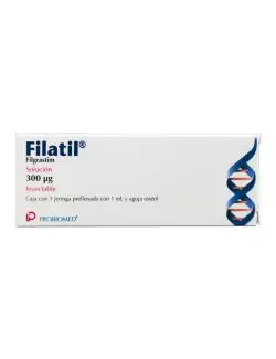 Filatil® 300 µg (Filgrastim) - 1 Jeringa Prellenada - Probiomed - RX3