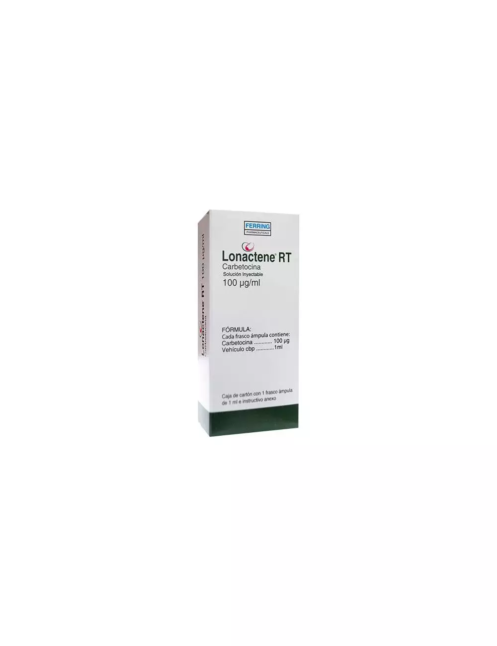 Lonactene 100 mcg Caja Con 1 Ampolleta De 1mL RX3