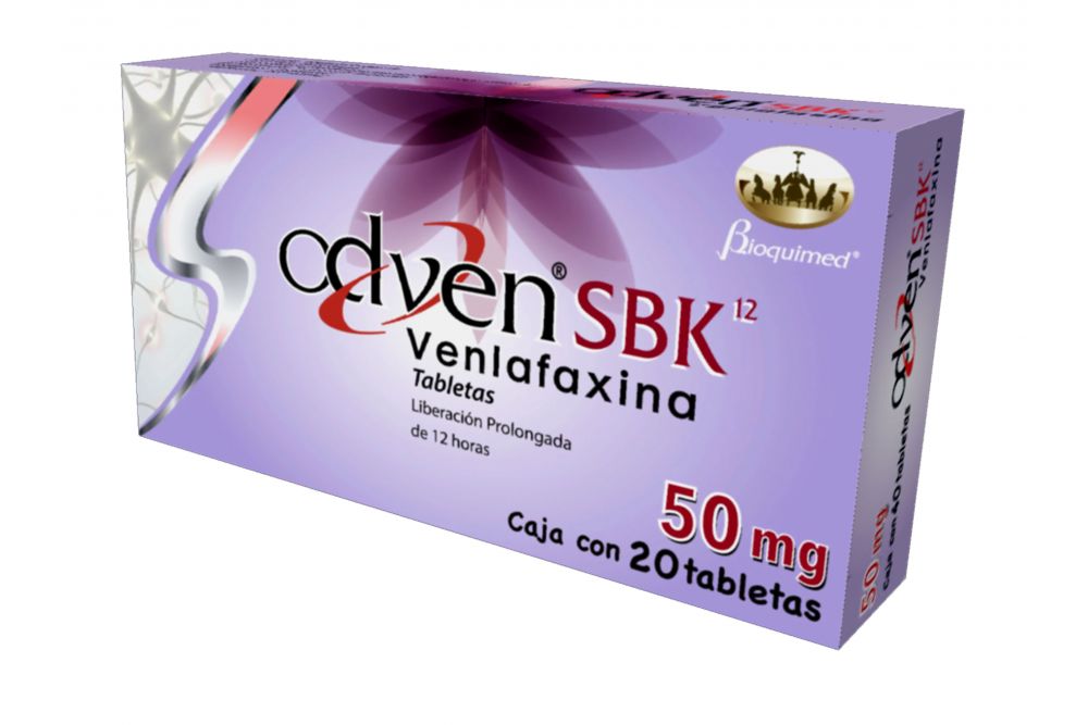 Odven SBK 50 mg Caja Con 20 Tabletas