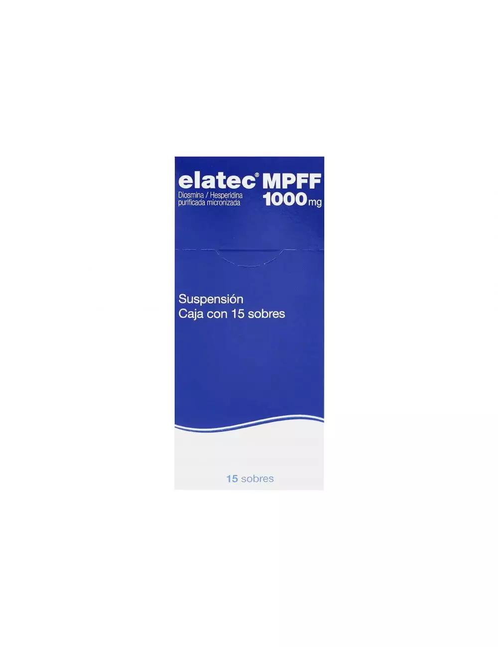 Elatec MPFF 1000 mg Suspensión Caja Con 15 Sobres