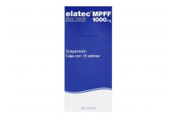 Elatec MPFF 1000 mg Suspensión Caja Con 15 Sobres