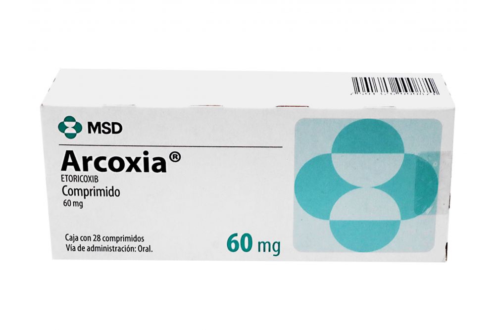arcoxia 60 mg precio sin receta