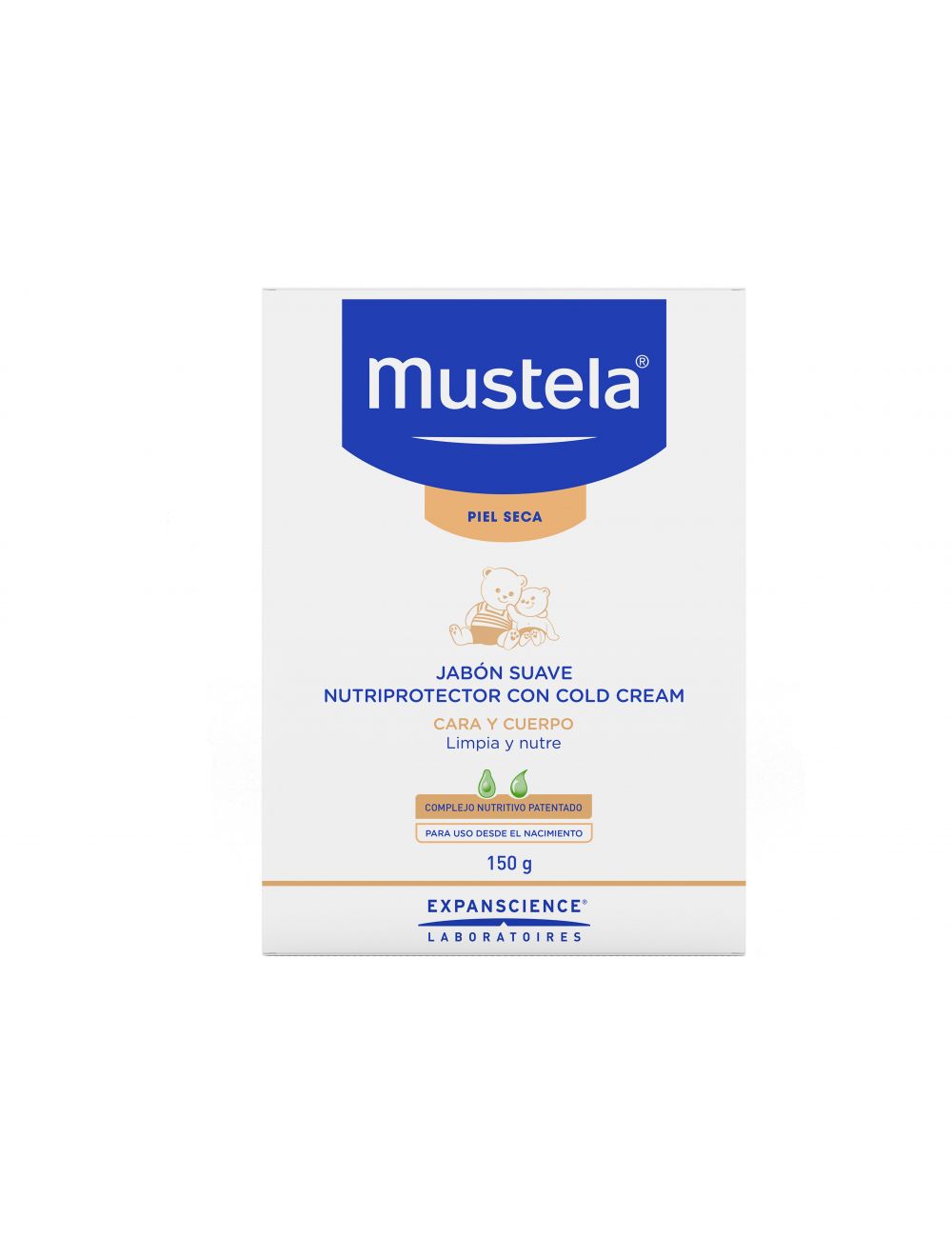 Mustela Jabón Suave Nutriprotector Con Cold Cream 150 g