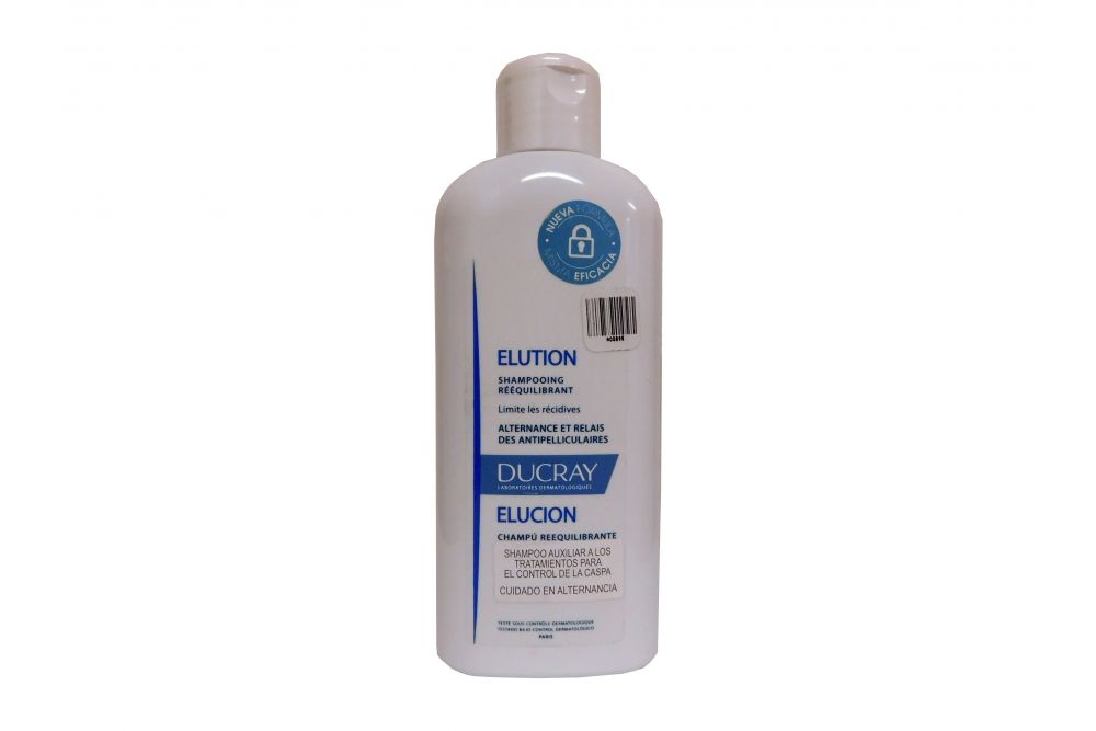 No Ducray Elution Shampoo Dermoprotector Frasco Con 200 mL