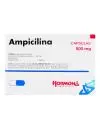 Ampicilina Cápsulas 500 mg Caja Con 20 Cápsulas - RX2