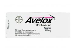 Avelox 400 mg Caja Con 5 Tabletas -RX2