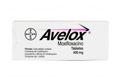 Avelox 400 mg Caja Con 7 Tabletas - RX2