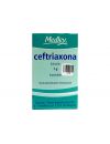 Ceftriaxona 1g Caja Con Frasco Ámpula y Ampolleta Con Diluyente 3.5 mL -RX2