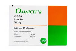 Omnicef R 300 mg Caja Con 10 Cápsulas - RX2