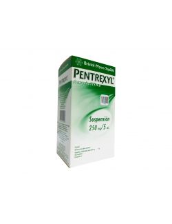 Pentrexyl 250 mg Suspensión Frasco Con 120 mL -RX2