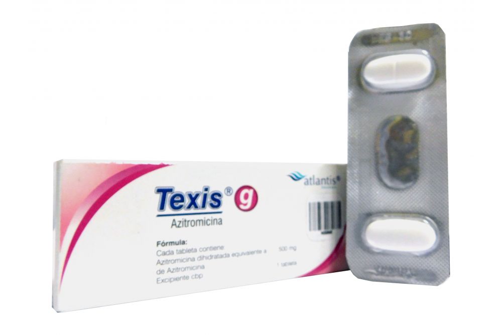 Texis 500 mg Caja Con 4 Tabletas RX2