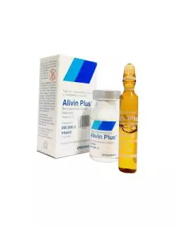 Alivin Plus Infantil 200,000 U Caja Con Frasco Ámpula RX2