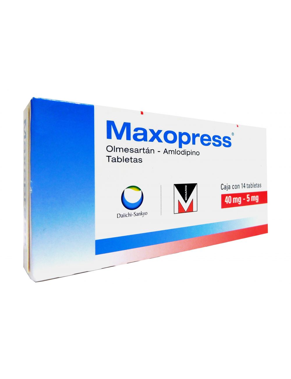 Maxopress 40 mg/5 mg Caja Con 14 Tabletas Maxopress 40 mg/5 mg Caja Con 14 Tabletas