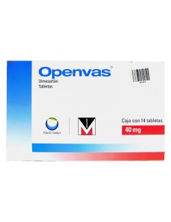 Openvas 40 mg Caja Con 14 Tabletas