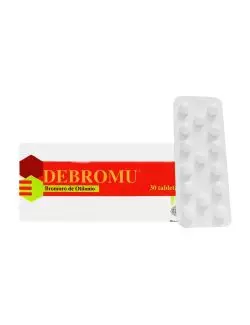 DEBROMU® 40 mg - 30 Tabletas | Bromuro de Otilonio | A.Menarini Pharma México
