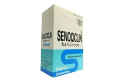 Senociclin Balsámico Infantil Caja Con Frasco Ámpula y Ampolleta -RX2