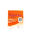 Ciproflox 500 mg Caja Con 6 Cápsulas-RX2