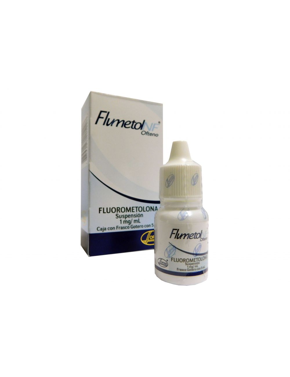 Flumetol NF Ofteno 0.1 % Caja Con Frasco Gotero Con 5 mL Flumetol NF Ofteno 0.1 % Caja Con Frasco Gotero Con 5 mL