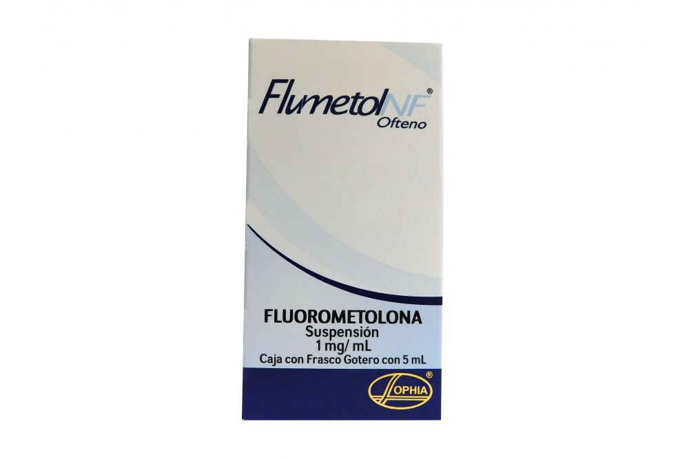 Flumetol NF Ofteno 0.1 % Caja Con Frasco Gotero Con 5 mL