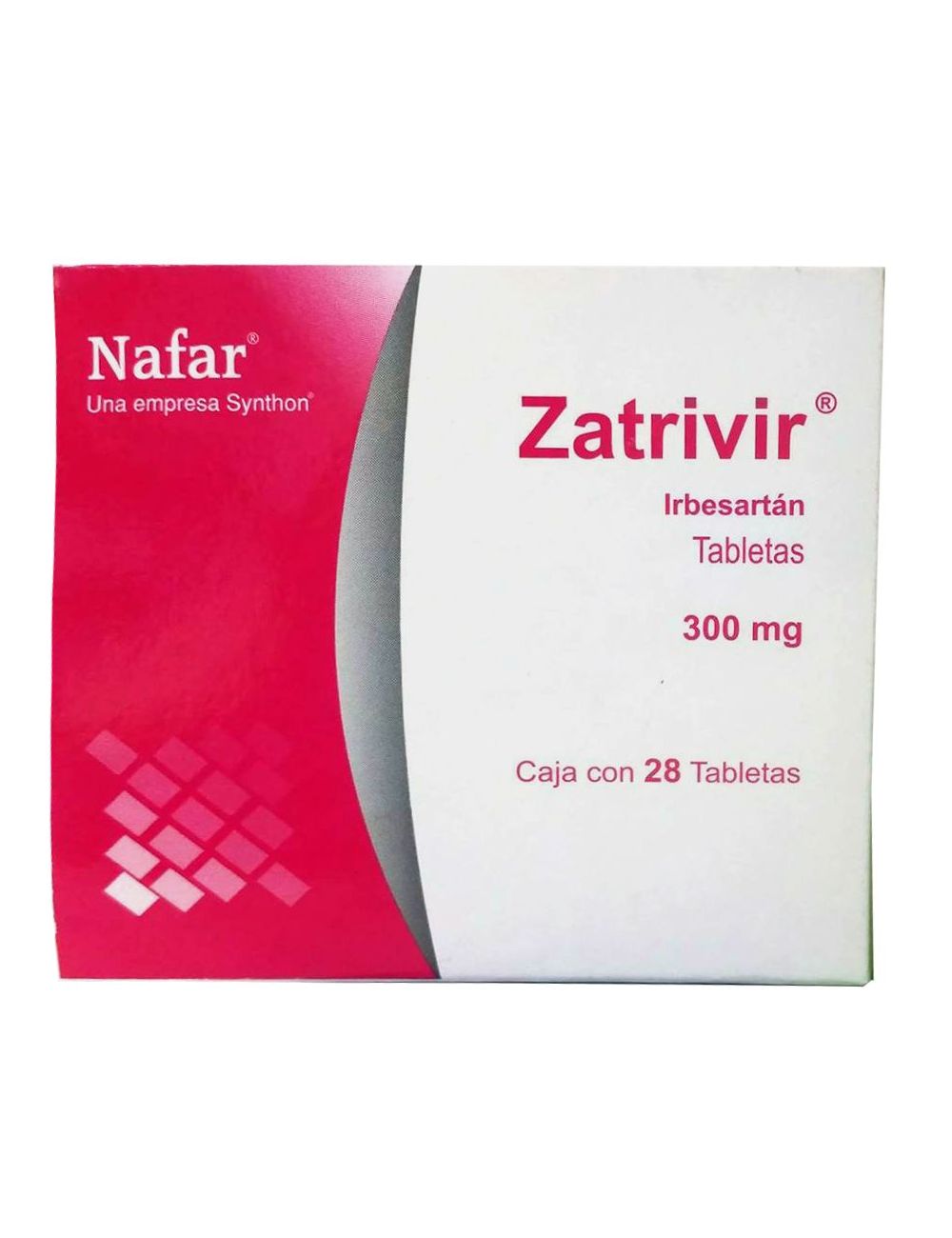 Zatrivir 300 mg Caja Con 28 Tabletas