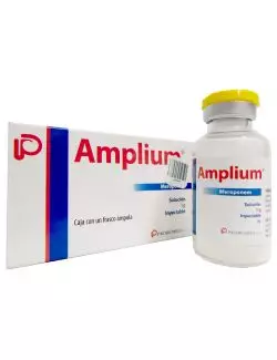 Amplium 1 g Caja Con Frasco Ámpula RX2